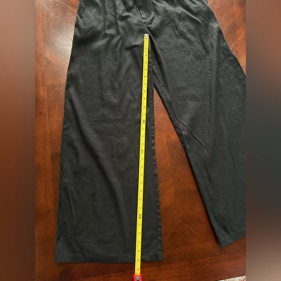 GIANNI BINI women's black pants with elastic at the back size 8 - Picture 6 of 9